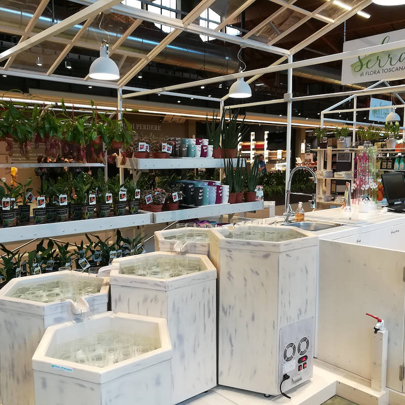 Refrigerated display system Fior d'acqua